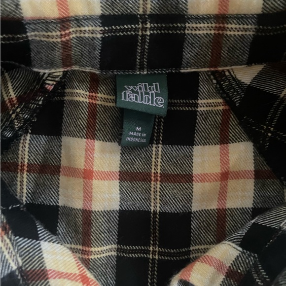 Wild Fable Plaid Oversized Button-Down Shirt - Picture 9 of 9